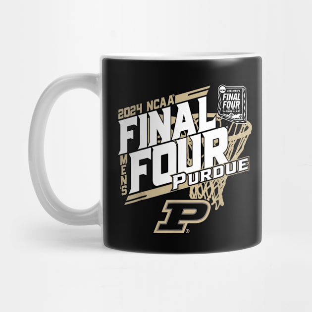 Purdue Boilermakers Final Four 2024 College Basketball by YASSIN DESIGNER